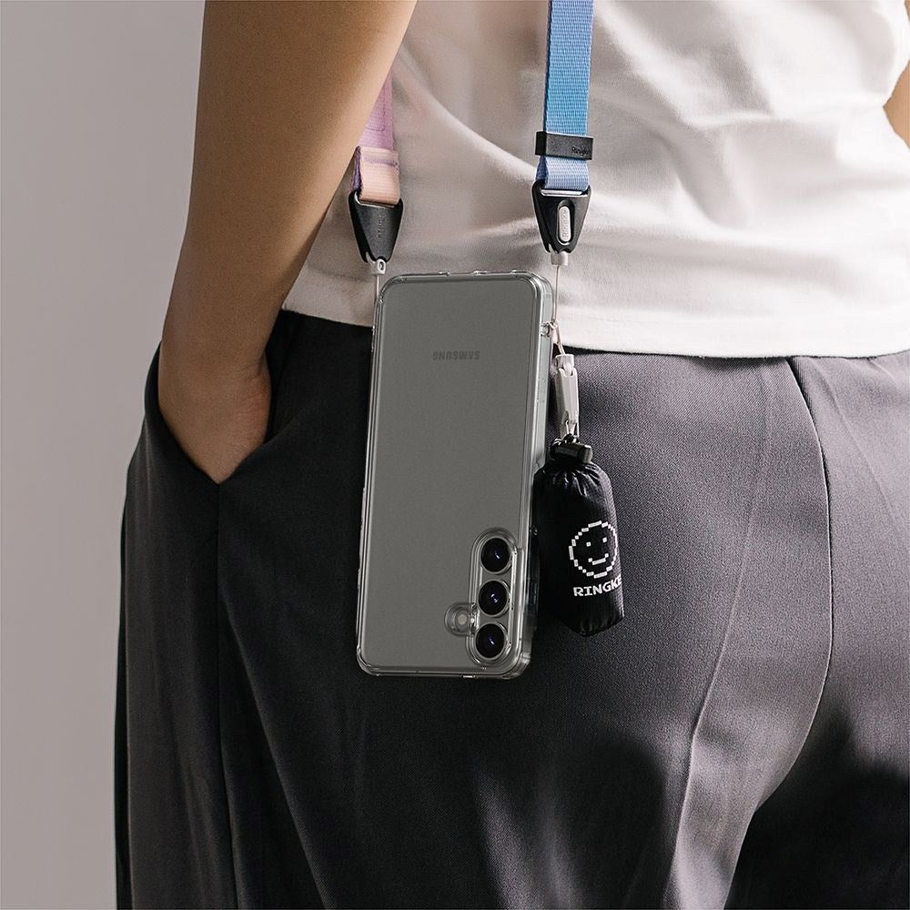 Ringke Samsung Galaxy S25 Fusion Hybrid Cover - Gennemsigtig