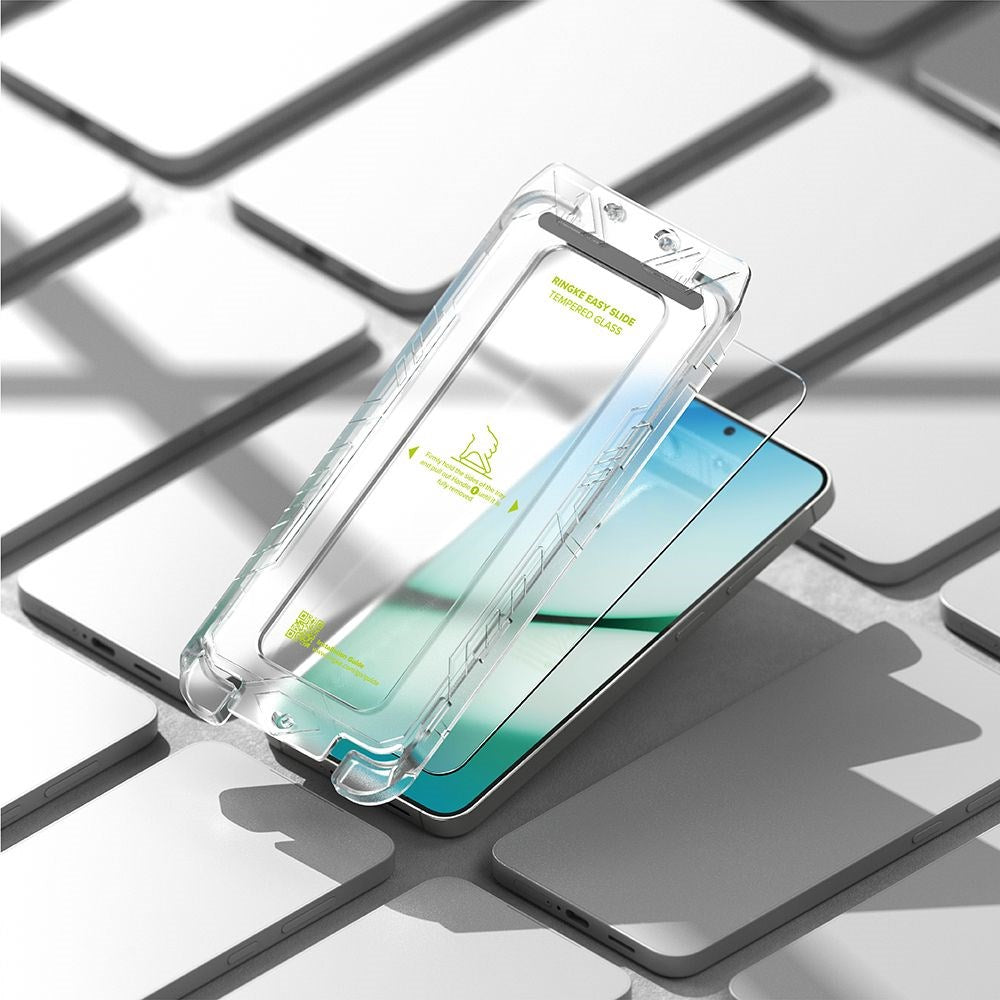 Ringke Samsung Galaxy S25 Easy Slide Skærmbeskyttelse i Hærdet Glas – Transparent