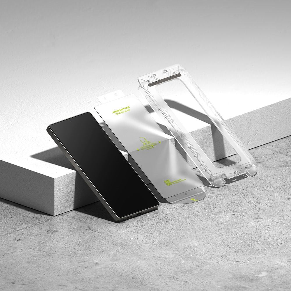 Ringke Samsung Galaxy S25 Ultra Easy Slide Skærmbeskyttelse i Hærdet Glas – Transparent