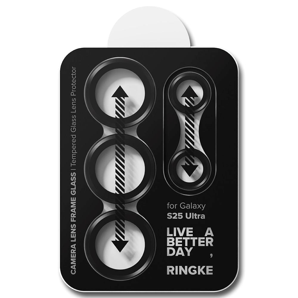 Ringke Kameralinsebeskyttelsesglas - Samsung Galaxy S25 Ultra - 2 stk - Sort