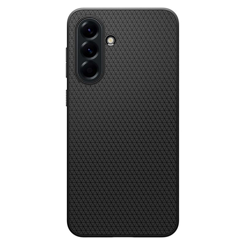 Spigen - Liquid Air Fleksibelt Plastik Cover - Samsung Galaxy A56 (5G) - Mat Sort