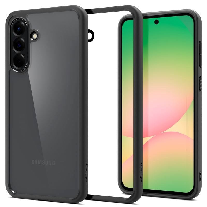 Spigen Samsung Galaxy A56 (5G) Ultra Hybrid Plastik Cover - Mat Sort