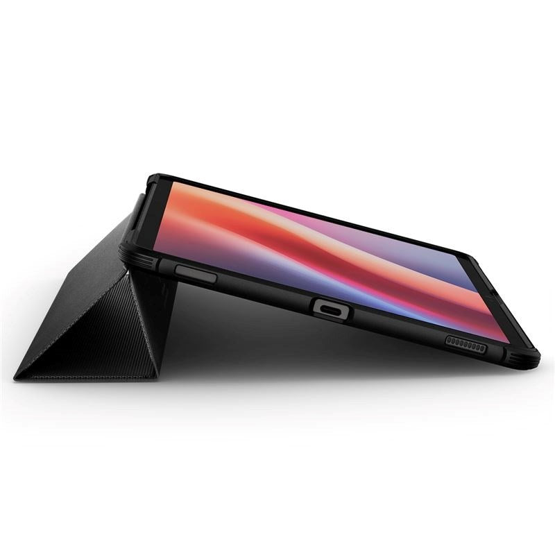 Samsung Galaxy Tab S10 FE+ (Plus) Spigen Rugged Armor Pro Flip Cover - Sort