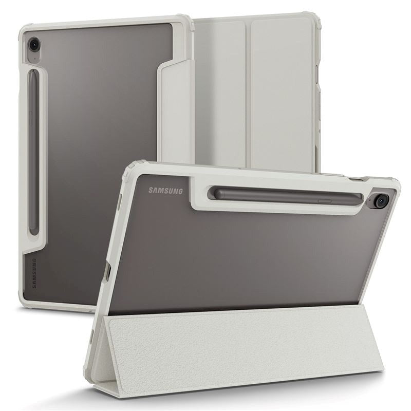 Samsung Galaxy Tab S10 FE Spigen Hybrid Pro Flip Cover - Grå