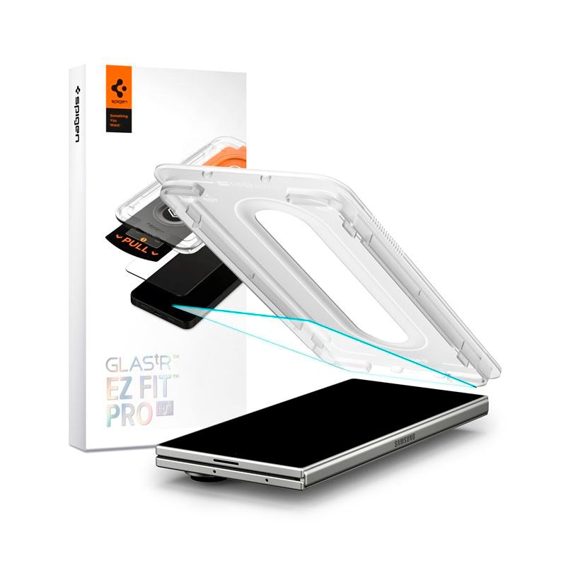 Samsung Galaxy Z Fold7 - Spigen Glass tR EZ Fit Pro HD - Gennemsigtig
