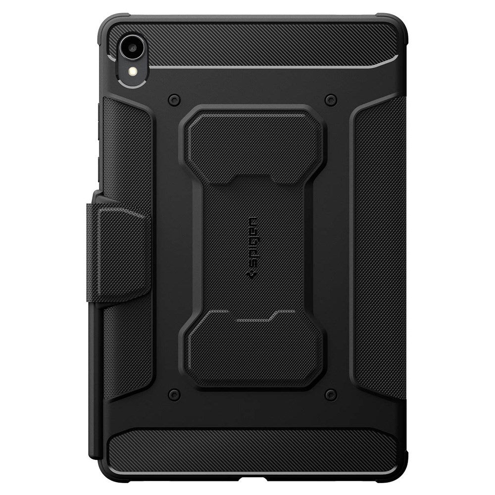 Spigen Samsung Galaxy Tab S11 Rugged Armor Pro Flip Cover - Sort