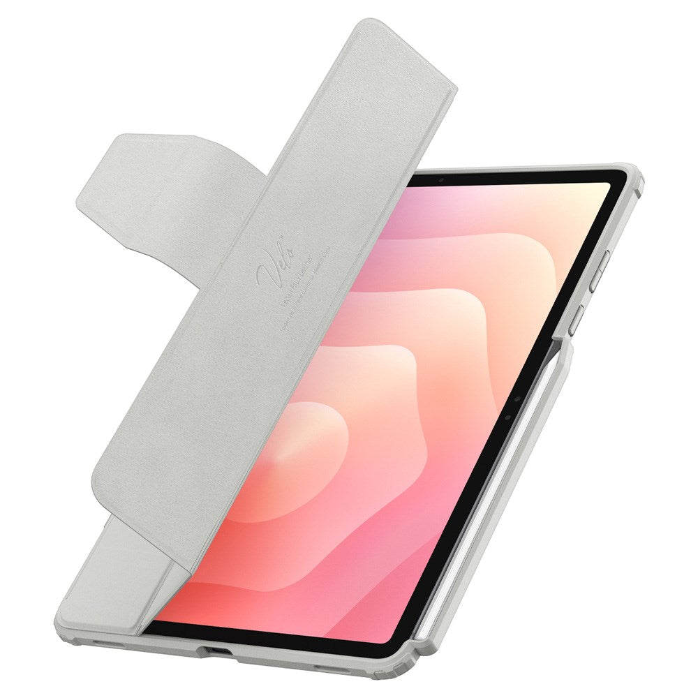 Spigen Samsung Galaxy Tab S11 Ultra Hybrid Pro Flip Cover - Grå