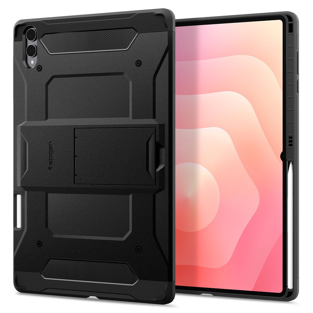 Spigen Samsung Galaxy Tab S11 Ultra Tough Armor Pro Bagside Cover - Sort