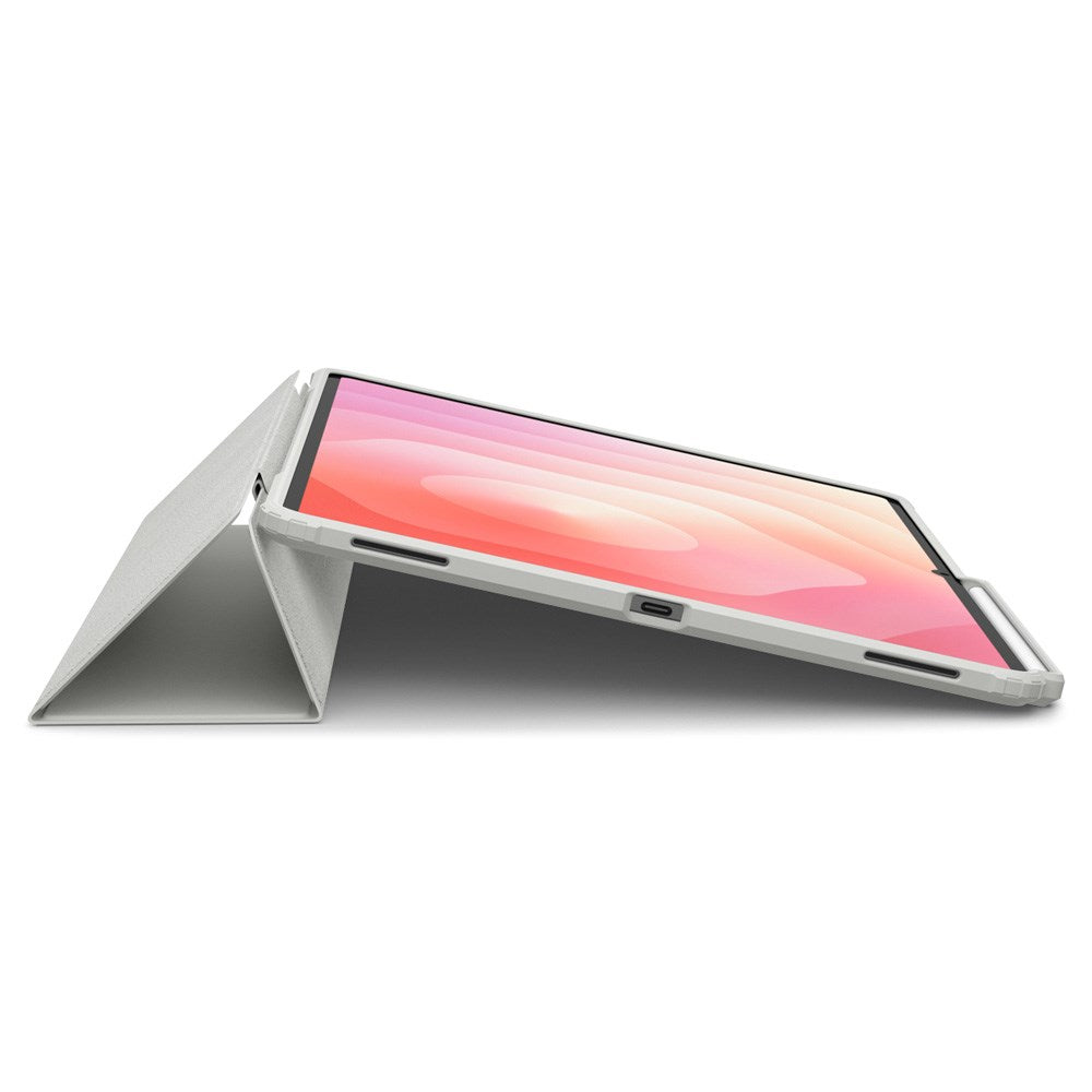 Spigen Samsung Galaxy Tab S11 Ultra - Ultra Hybrid Pro Flip Cover - Grå