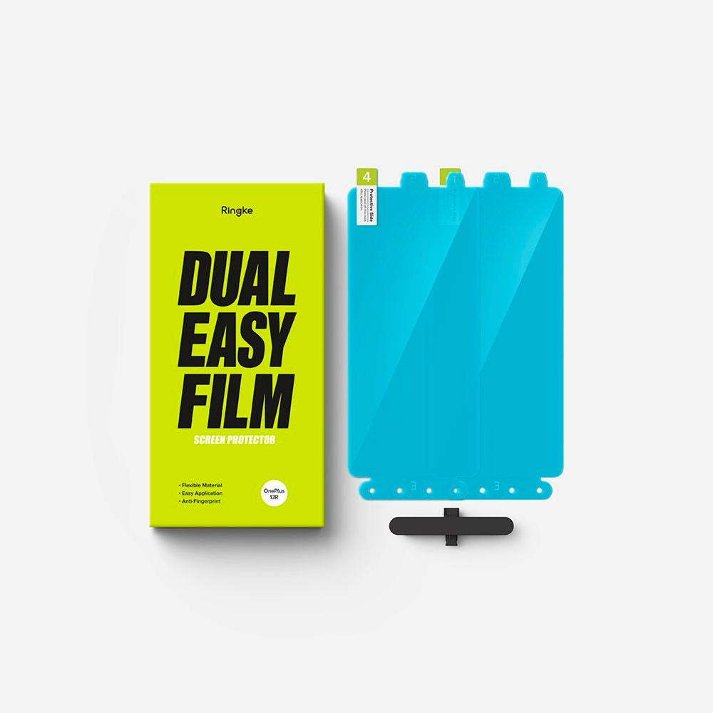 Ringke Dual Easy Skærmbeskyttelsesfilm - OnePlus 13R - 2 stk - Gennemsigtig