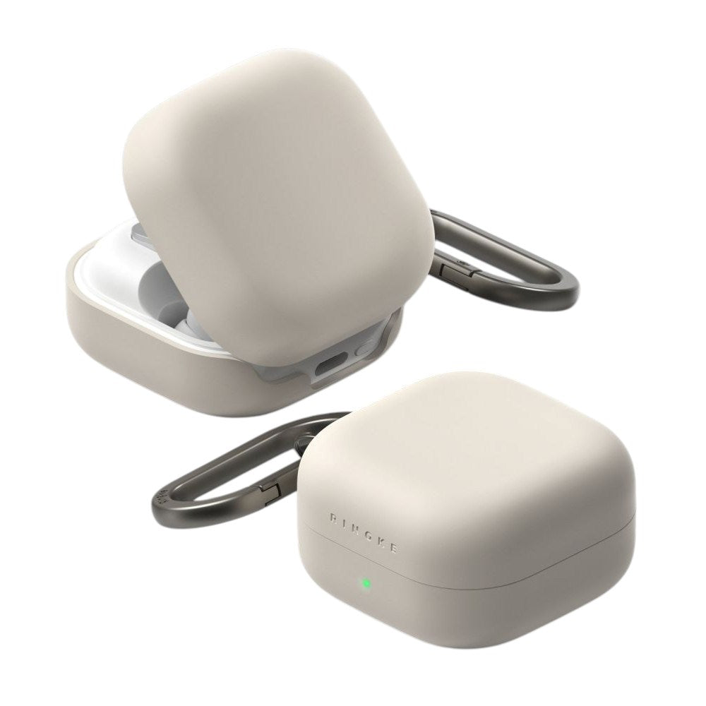 Samsung Galaxy Buds 4 / 4 Pro Ringke Silikone Hybrid Cover - Beige