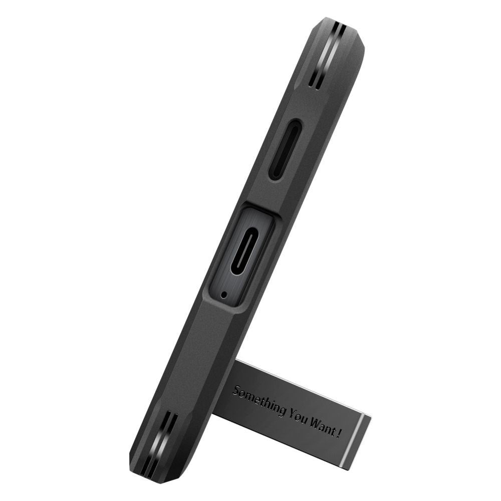 Samsung Galaxy A57 Spigen Tough Armor T Case m. Kickstand - Sort