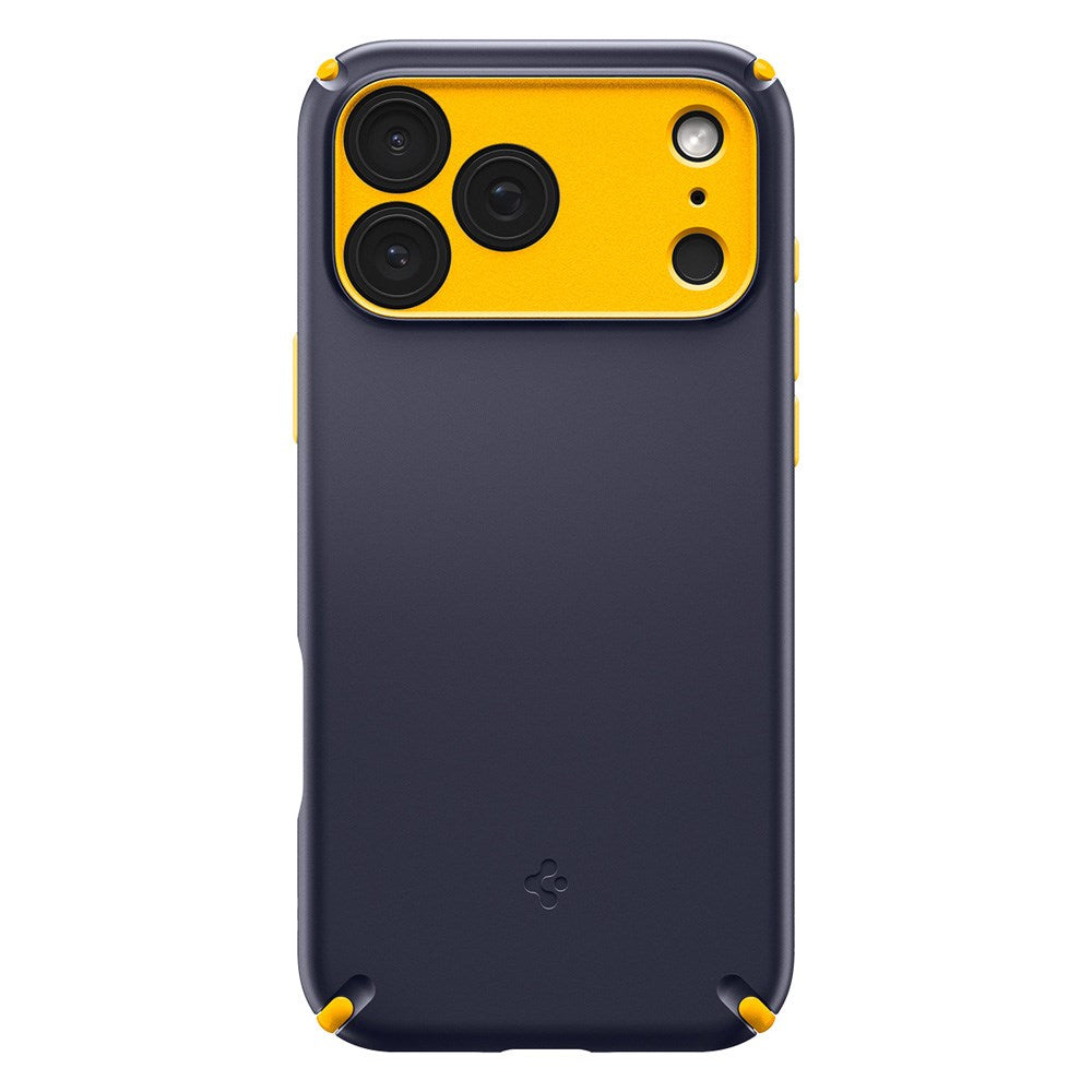 Spigen iPhone 17 Pro Max Nano Pop Hybrid Mobil Cover - MagSafe Kompatibel - Blå / Gul