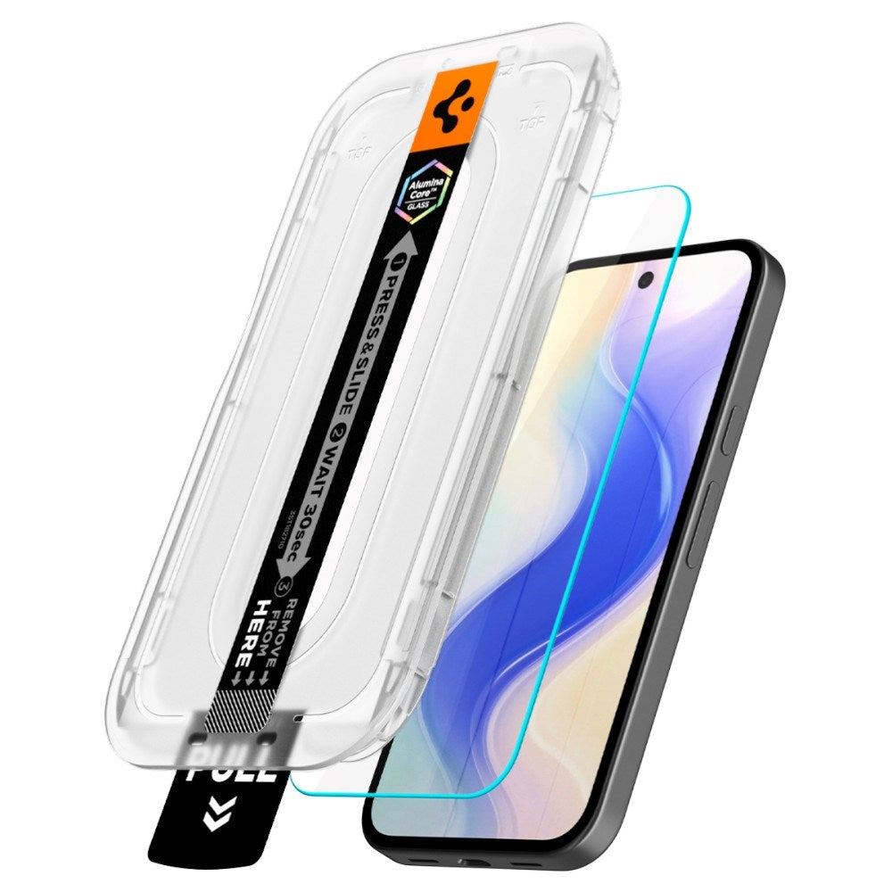 Google Pixel 10a Spigen Skærmbeskyttelsesglas - 2 stk - Gennemsigtig