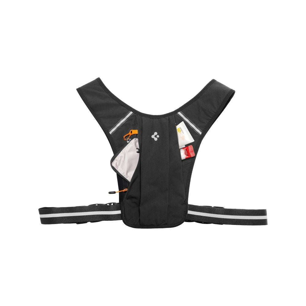 Spigen Dynamic Shield Løbevest med Reflekser - L / XL - Sort