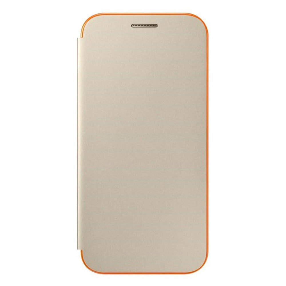 SAMSUNG Galaxy A3 (2017) Neon Flip Cover - Guld