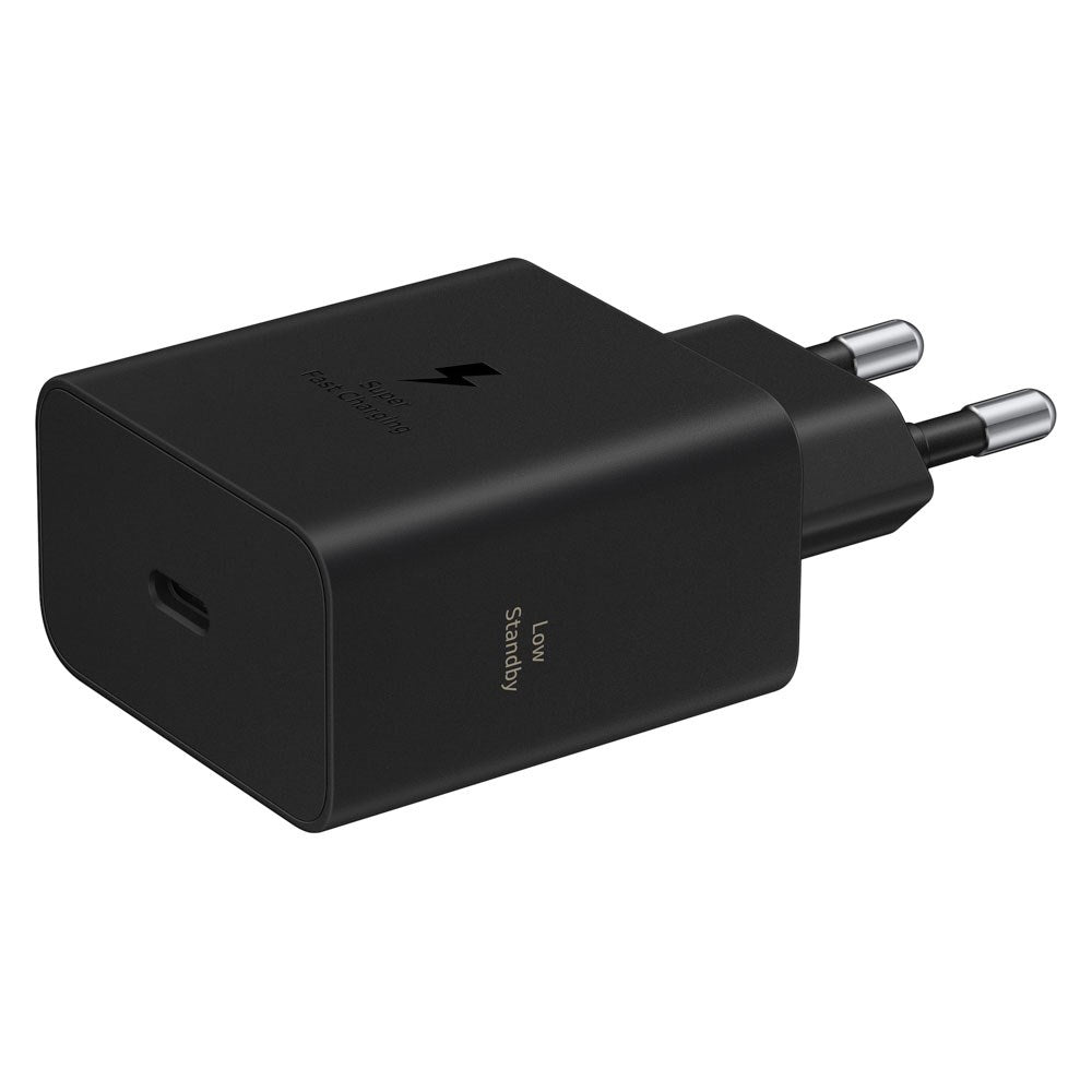 Original Samsung Vægoplader m. 1x USB-C - 60W - Sort