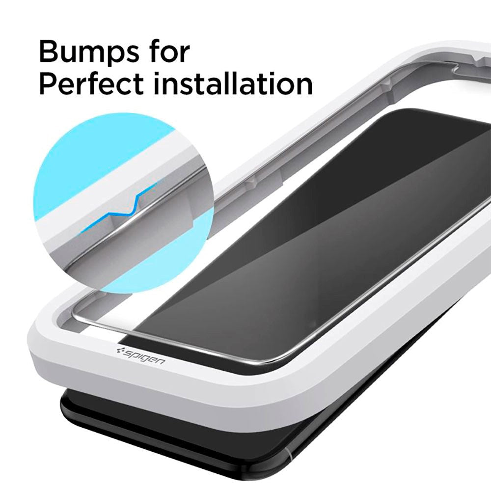 iPhone 11 / XR Spigen Skærmbeskyttelse - 2 stk. - Gennemsigtig