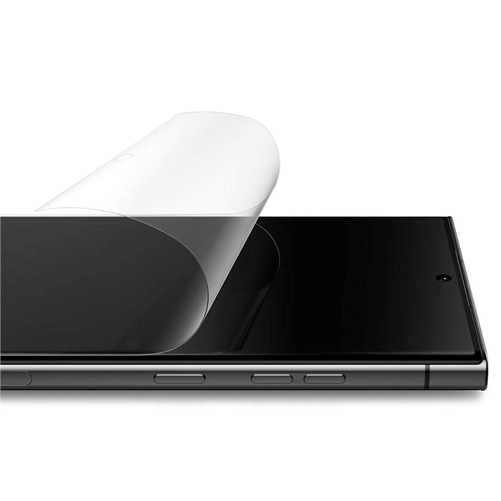 Samsung Galaxy S23 Ultra Spigen NeoFlex Skærmbeskyttelse i Plastik - 2-stk. - Gennemsigtig