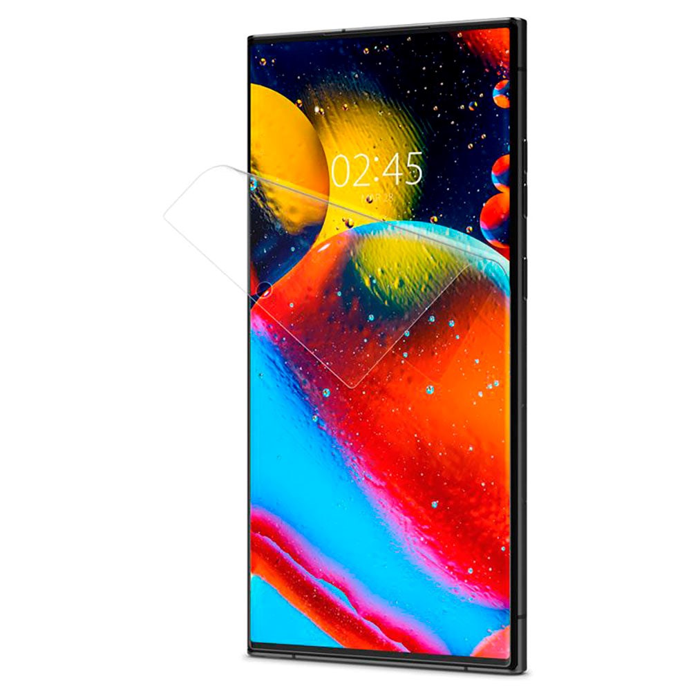 Samsung Galaxy S23 Ultra Spigen NeoFlex Skærmbeskyttelse i Plastik - 2-stk. - Gennemsigtig