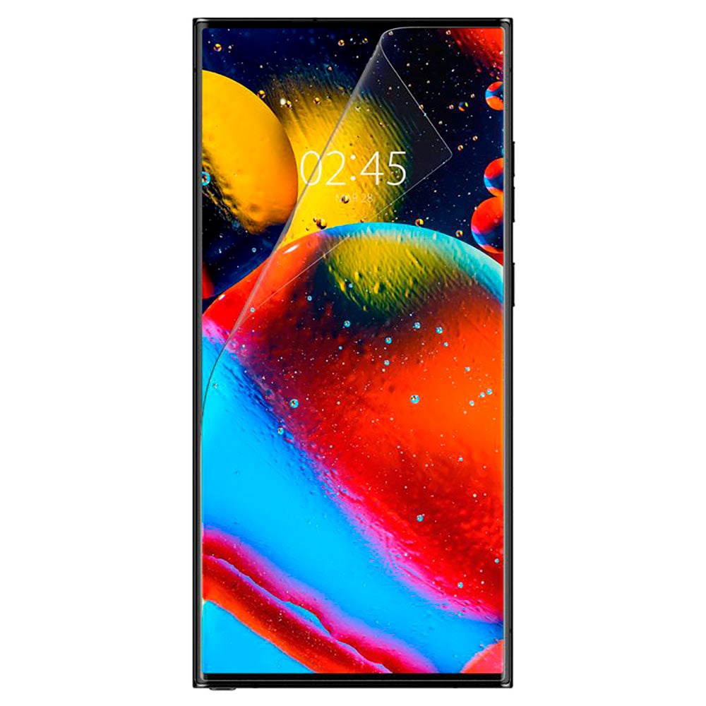 Samsung Galaxy S23 Ultra Spigen NeoFlex Skærmbeskyttelse i Plastik - 2-stk. - Gennemsigtig