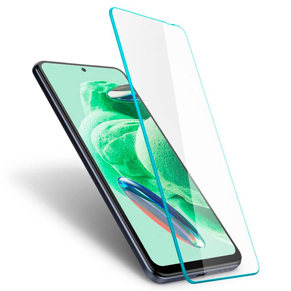 Xiaomi Redmi Note 12 (5G) / Poco X5 (5G) Spigen Glas.tr Slim Skærmbeskyttelse - 2 Stk - Gennemsigtig