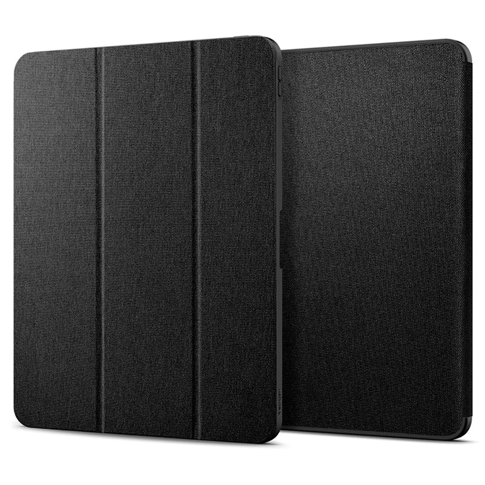 iPad Pro 13" (2025 / 2024) Spigen Urban Fit Stof Flip Cover m. Pen Holder - Sort