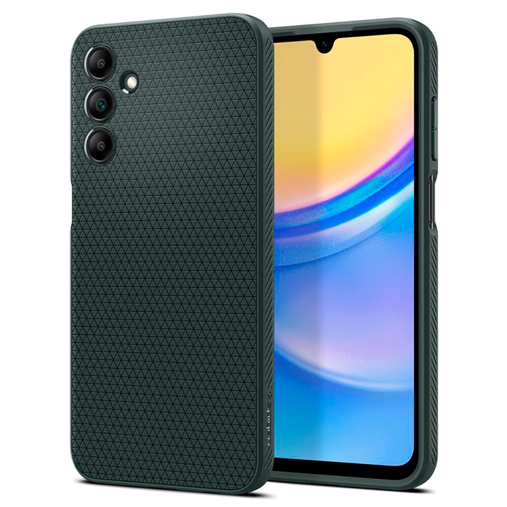 Samsung Galaxy A15 (5G) / A15 Spigen Liquid Air Bagside Cover - Grøn