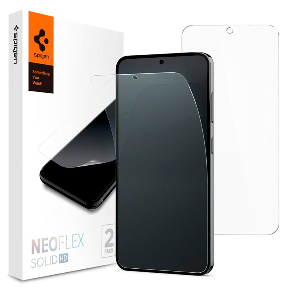 Samsung Galaxy S24+ (Plus) Spigen NeoFlex Skærmbeskyttelse i Plastik - 2-stk. - Gennemsigtig