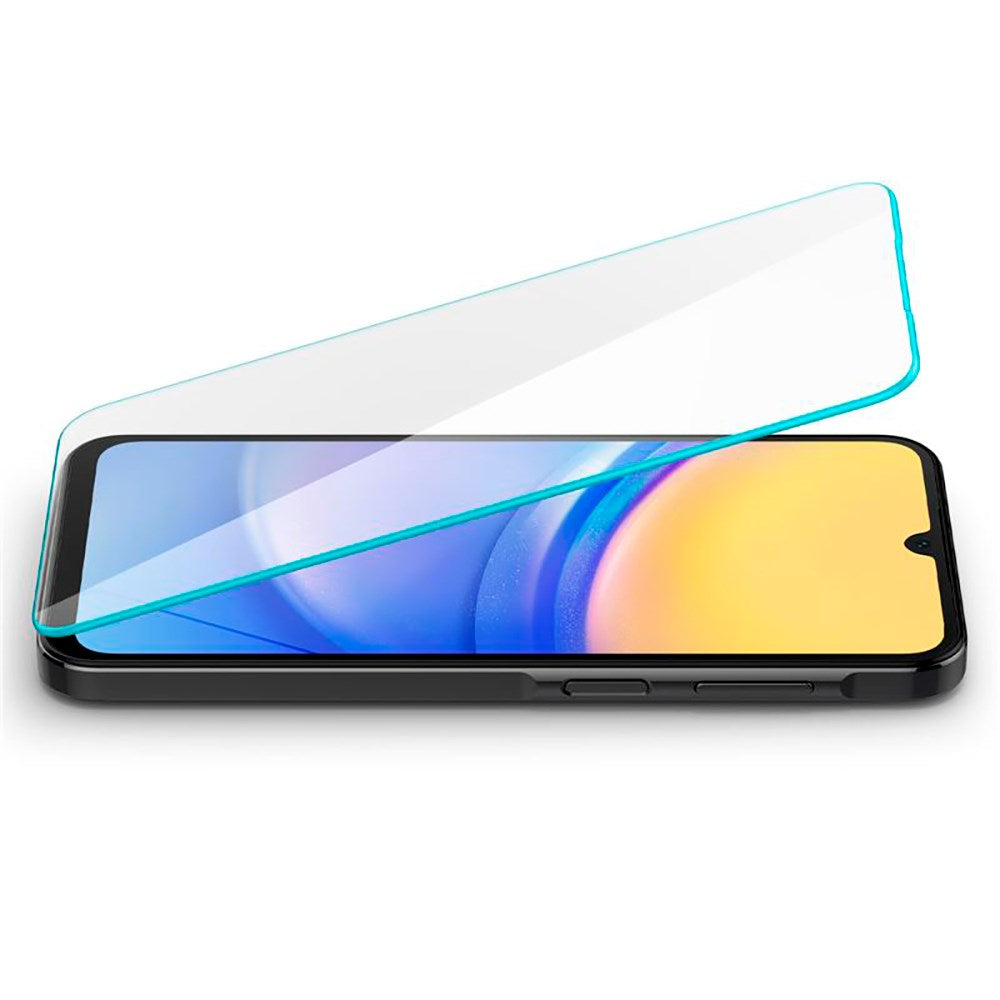 Samsung Galaxy A15 / A15 (5G) / A25 (5G) Spigen Glas.tr Skærmbeskyttelse - 2 stk. - Gennemsigtig