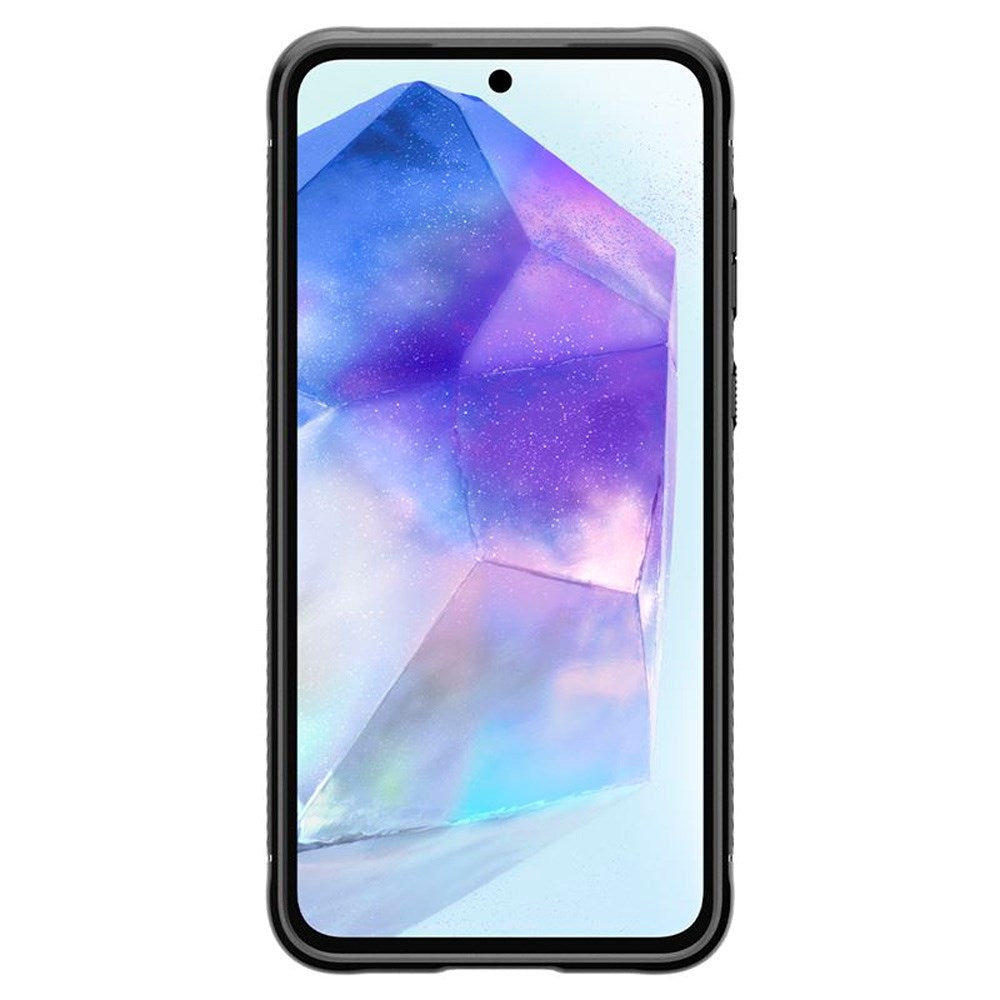 Spigen - Samsung Galaxy A55 (5G) - Rugged Armor Cover - Sort