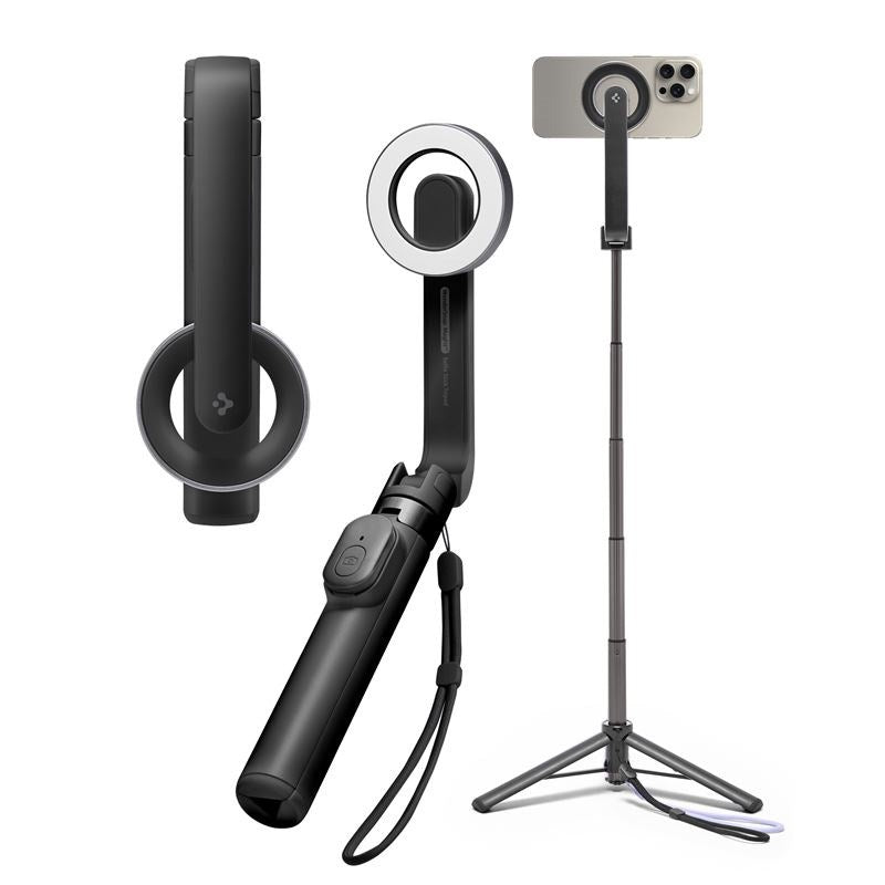 Spigen MagSafe Tripod Selfie Stick - Sort
