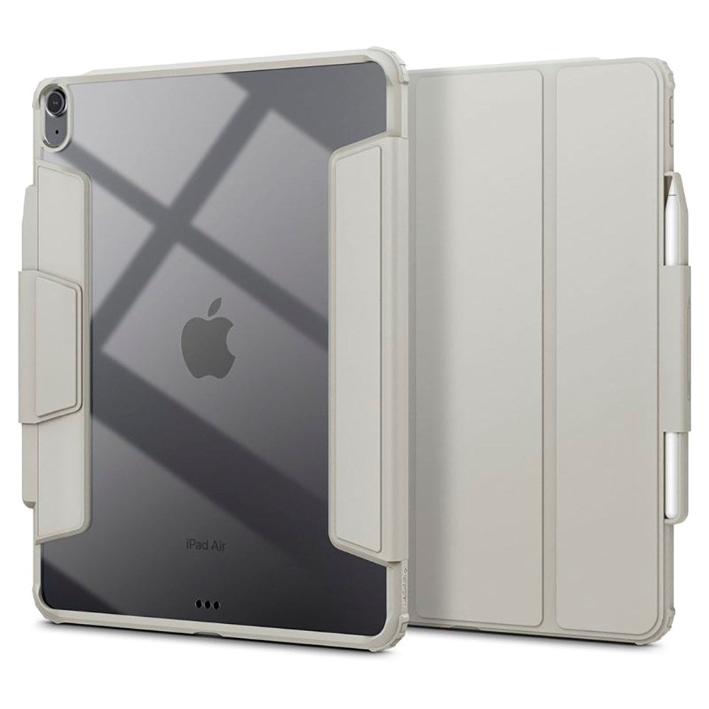 iPad Air 13" (2025 / 2024) Spigen Air Skin Pro Læder Flip Cover - Grå