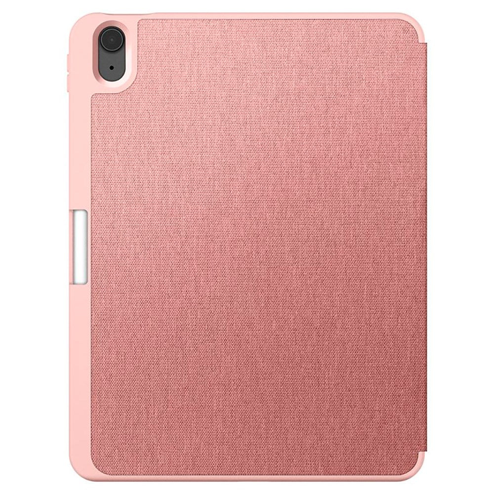 iPad Air 11" (2025 / 2024) Spigen Urban Fit Stof Flip Cover m. Pen Holder - Rose Gold