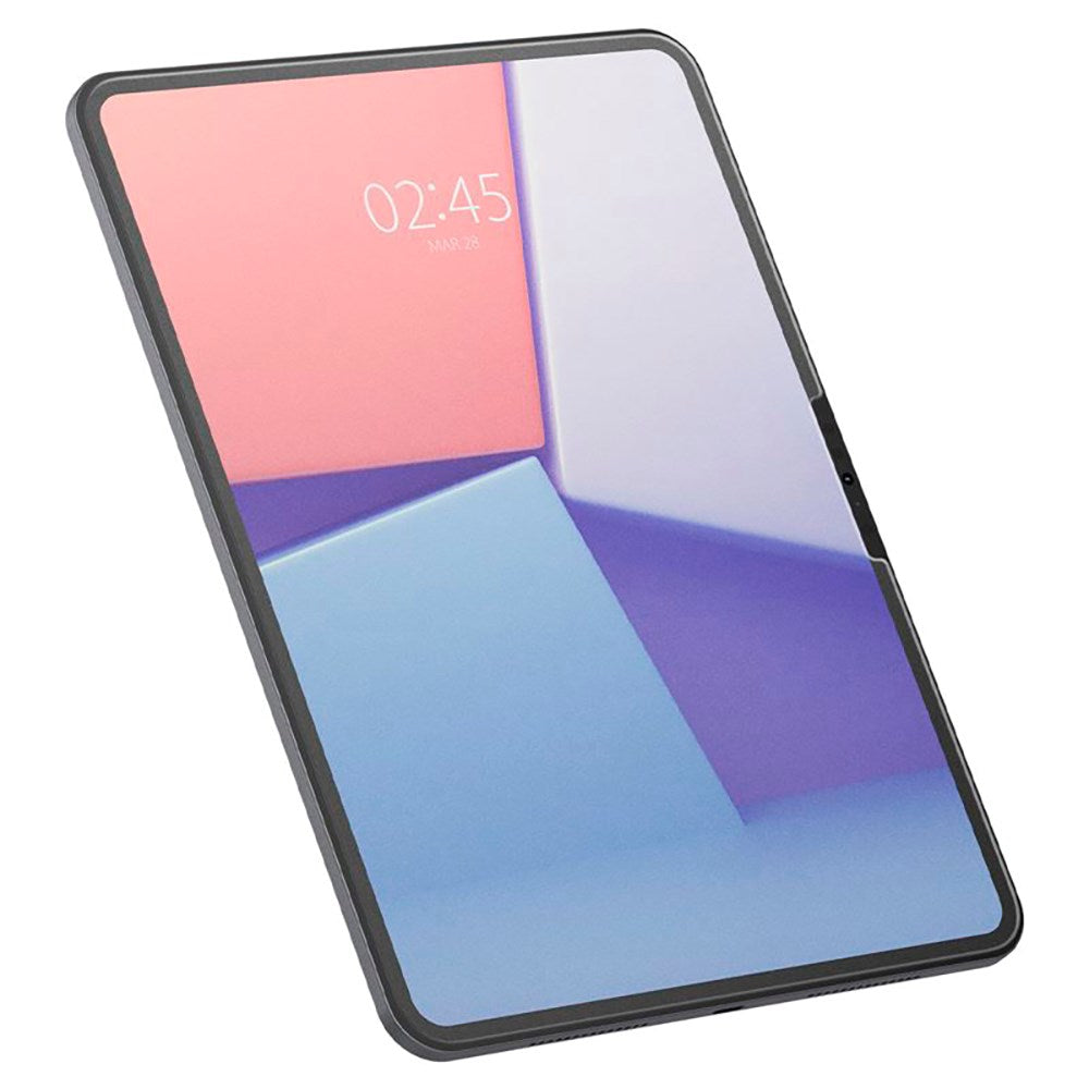 iPad Pro 11" (2025 / 2024) Spigen Paper Touch EZ Fit Glas.tR Skærmbeskyttelse - Case Friendly - Gennemsigtig