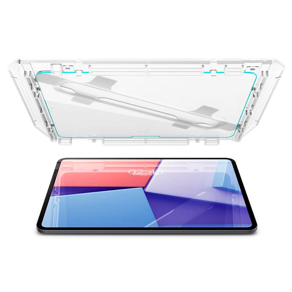 iPad Pro 13" (2025 / 2024) Spigen EZ Fit Glas.tR Skærmbeskyttelse - Case Friendly - Gennemsigtig