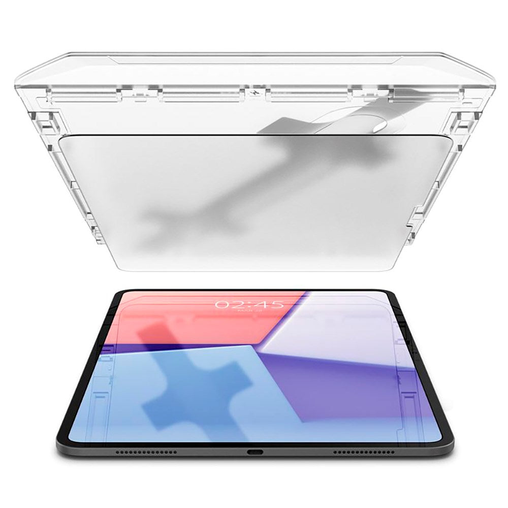 iPad Pro 13" (2025 / 2024) Spigen Paper Touch EZ Fit Glas.tR Skærmbeskyttelse - Case Friendly - Gennemsigtig