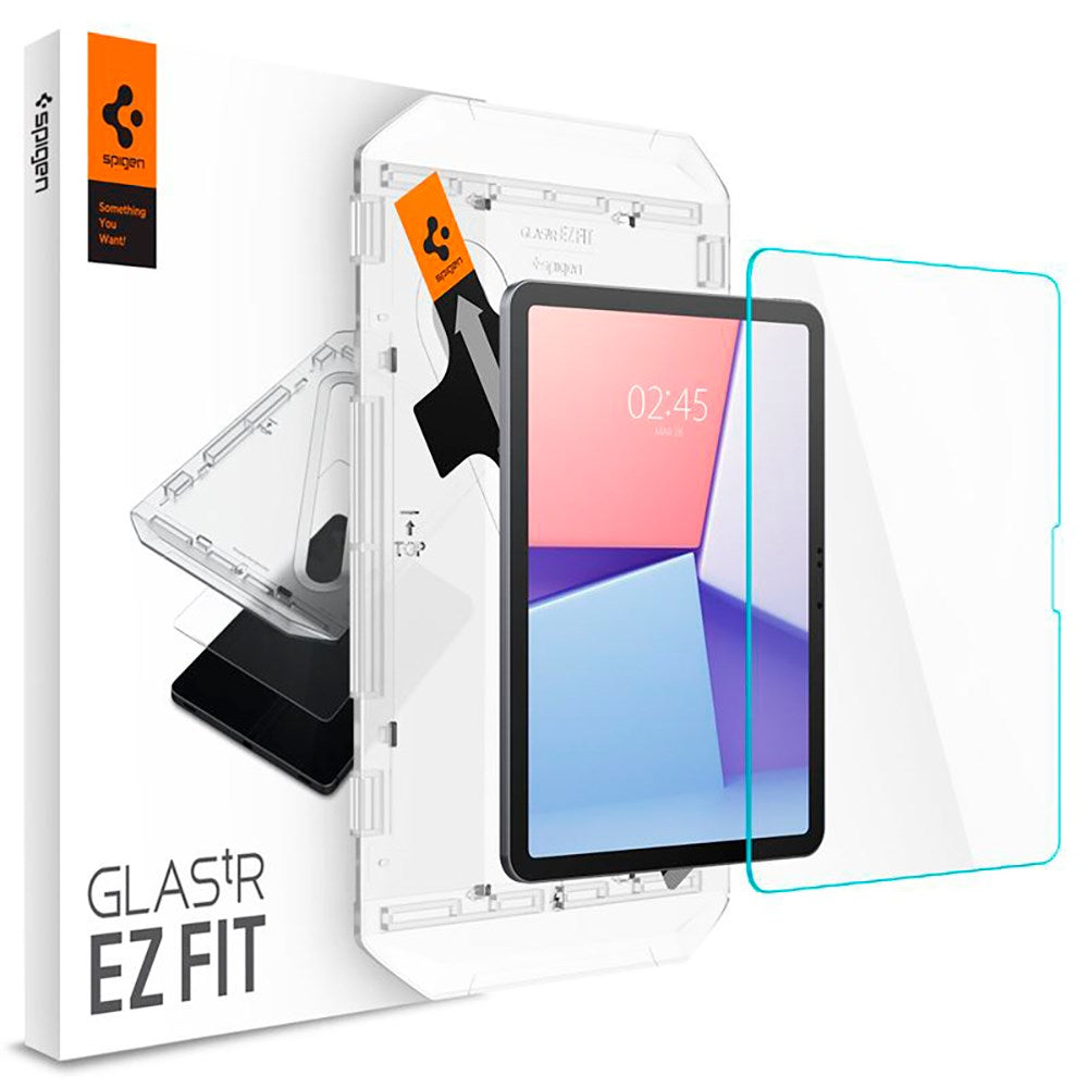 iPad Air 11" (2025 / 2024) Spigen EZ Fit Glas.tR Skærmbeskyttelse - Case Friendly - Gennemsigtig