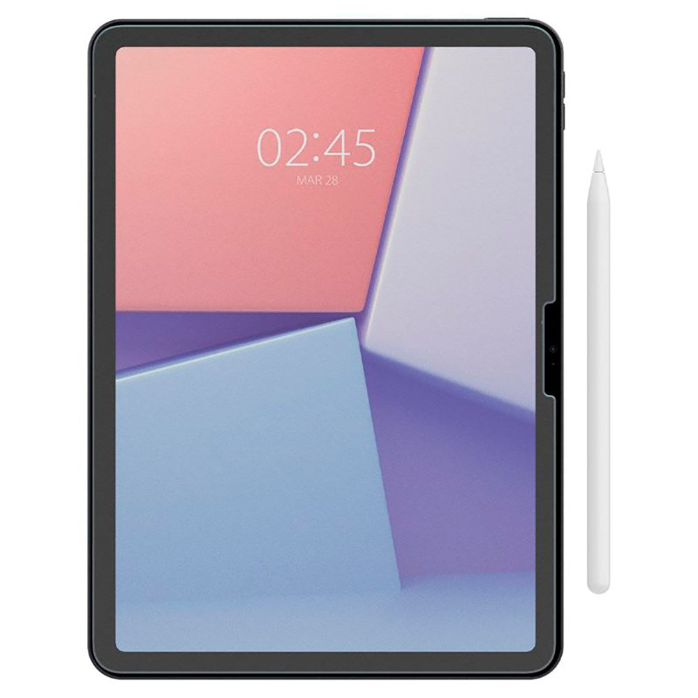 iPad Air 11" (2025 / 2024) Spigen Paper Touch EZ Fit Glas.tR Skærmbeskyttelse - Case Friendly - Gennemsigtig