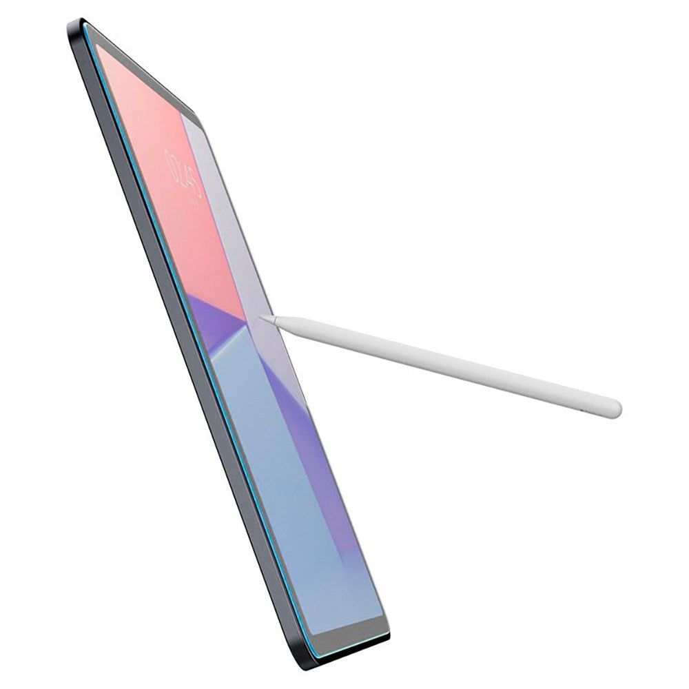 iPad Air 11" (2025 / 2024) Spigen Paper Touch EZ Fit Glas.tR Skærmbeskyttelse - Case Friendly - Gennemsigtig