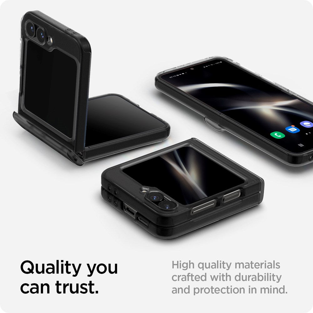 Samsung Galaxy Z Flip7 FE / Flip6 Spigen Ultra Hybrid Pro Mobil Cover - Frost Gray