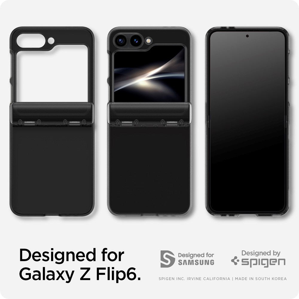 Samsung Galaxy Z Flip7 FE / Flip6 Spigen Ultra Hybrid Pro Mobil Cover - Frost Gray