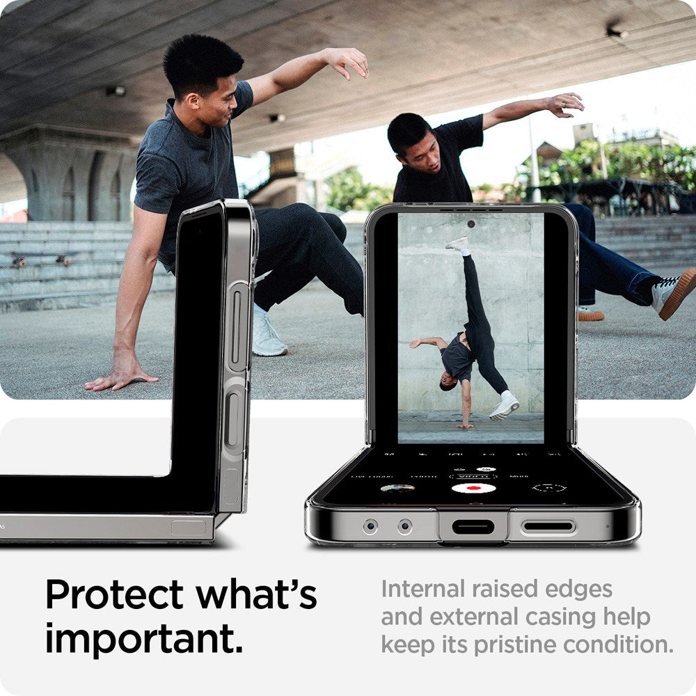 Samsung Galaxy Z Flip7 FE / Flip6 Spigen Air Skin Bagside Cover - Zero One