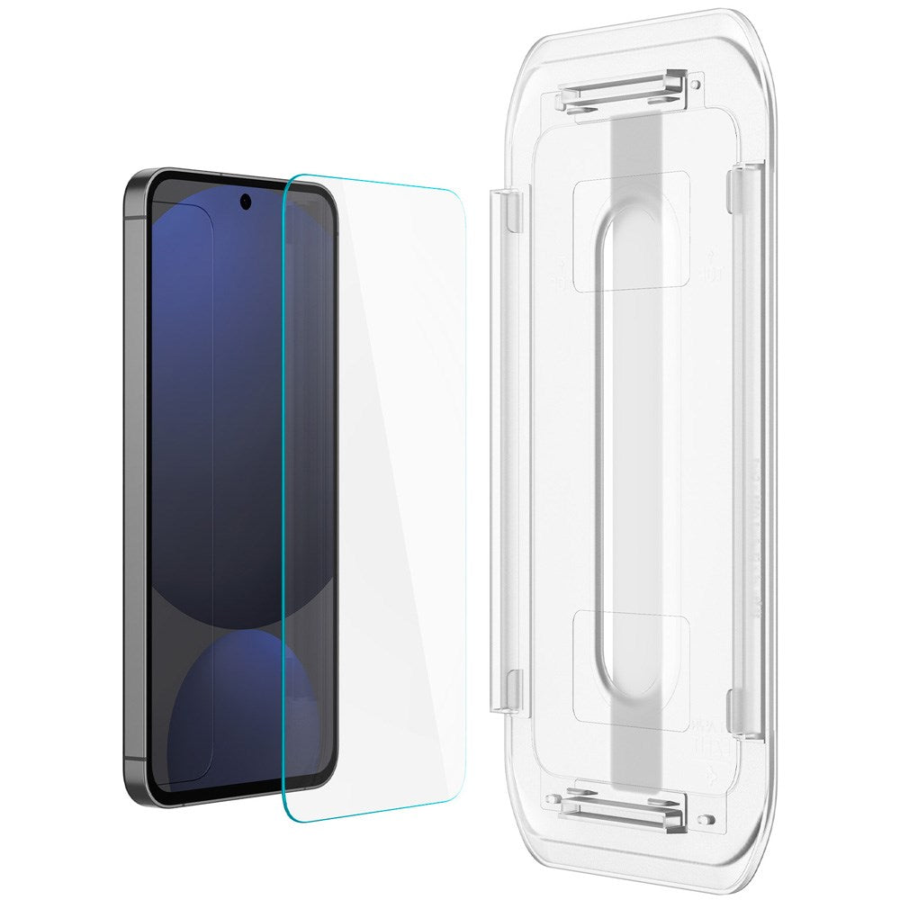 Samsung Galaxy S24 FE / A56 (5G) Spigen EZ Fit Glas.tR Skærmbeskyttelse 2. Stk - Case Friendly - Gennemsigtig