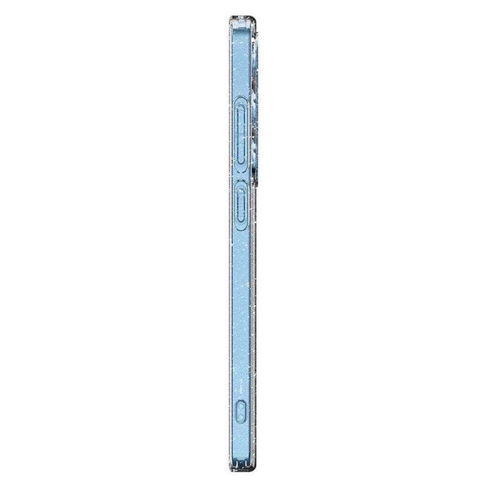 Samsung Galaxy S25 Ultra Spigen Liquid Crystal Glitter Bagside Cover - Gennemsigtig