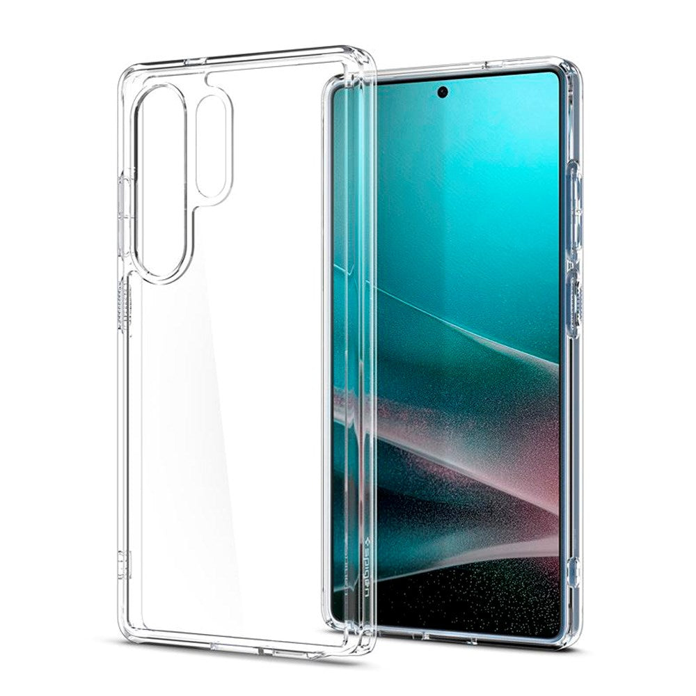 Samsung Galaxy S25 Ultra Spigen Hybrid Crystal Clear Case - Gennemsigtig