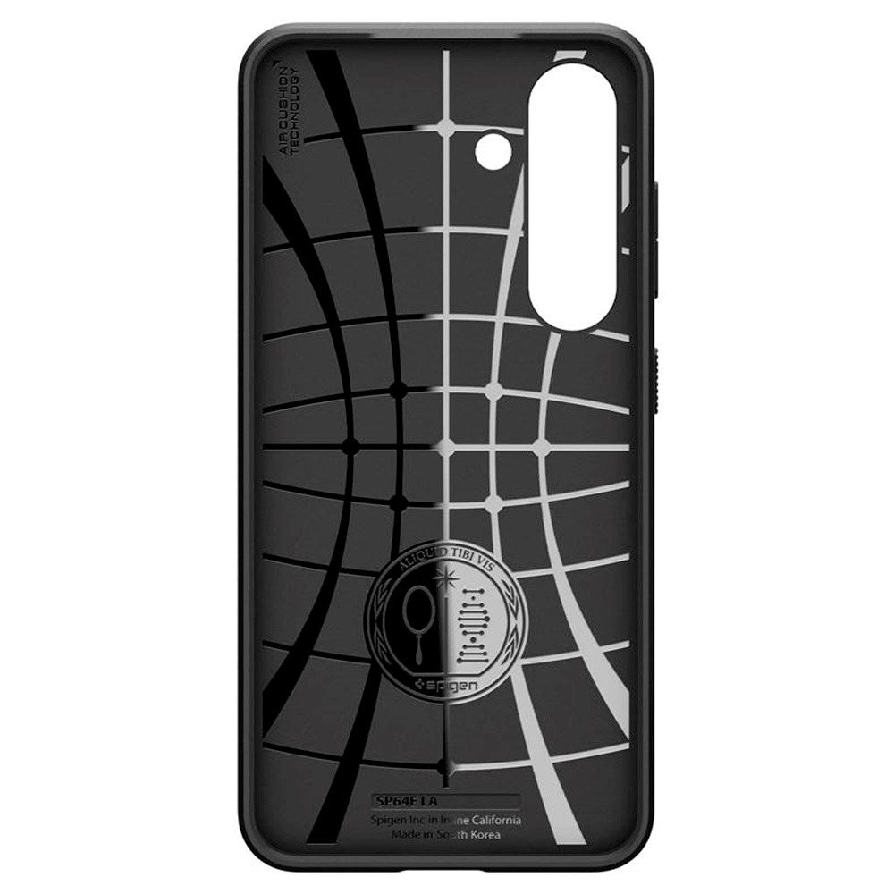 Spigen - Liquid Air Fleksibelt Plastik Cover - Samsung Galaxy S25 - Sort