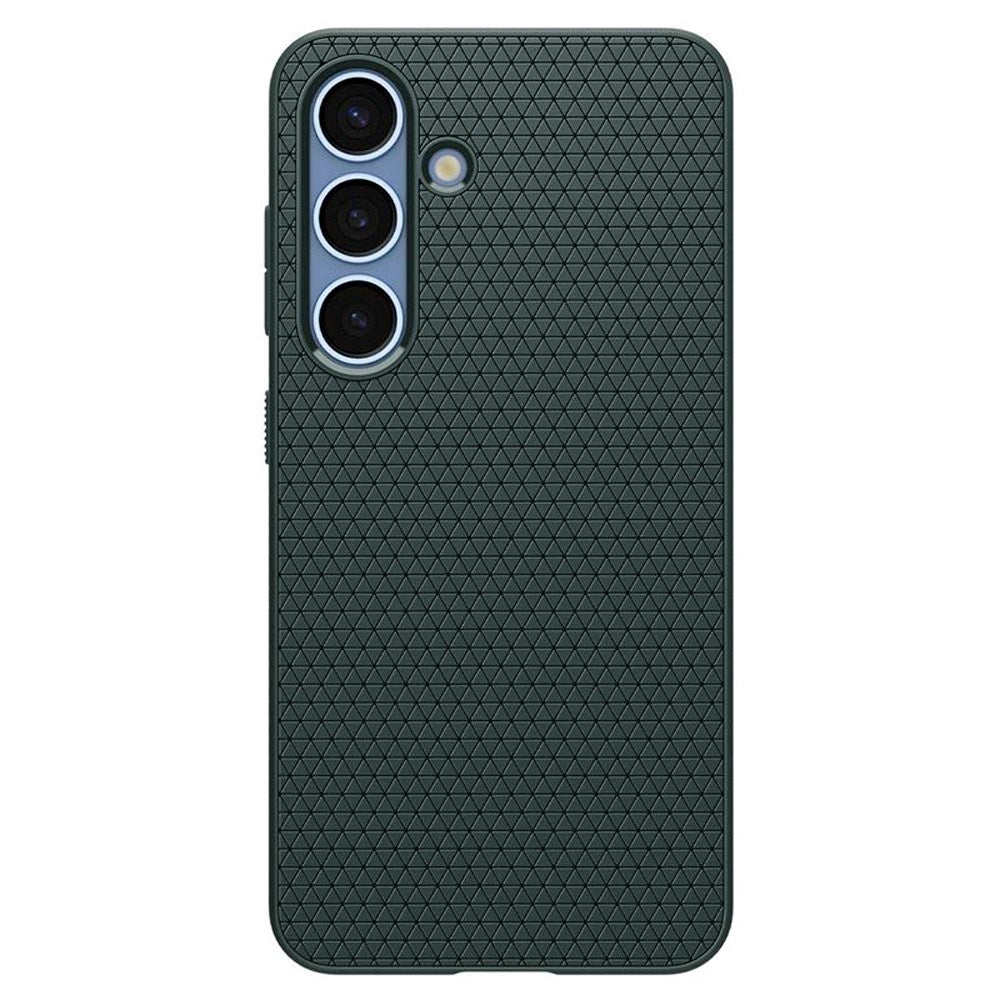 Spigen - Liquid Air Fleksibelt Plastik Cover - Samsung Galaxy S25 - Grøn