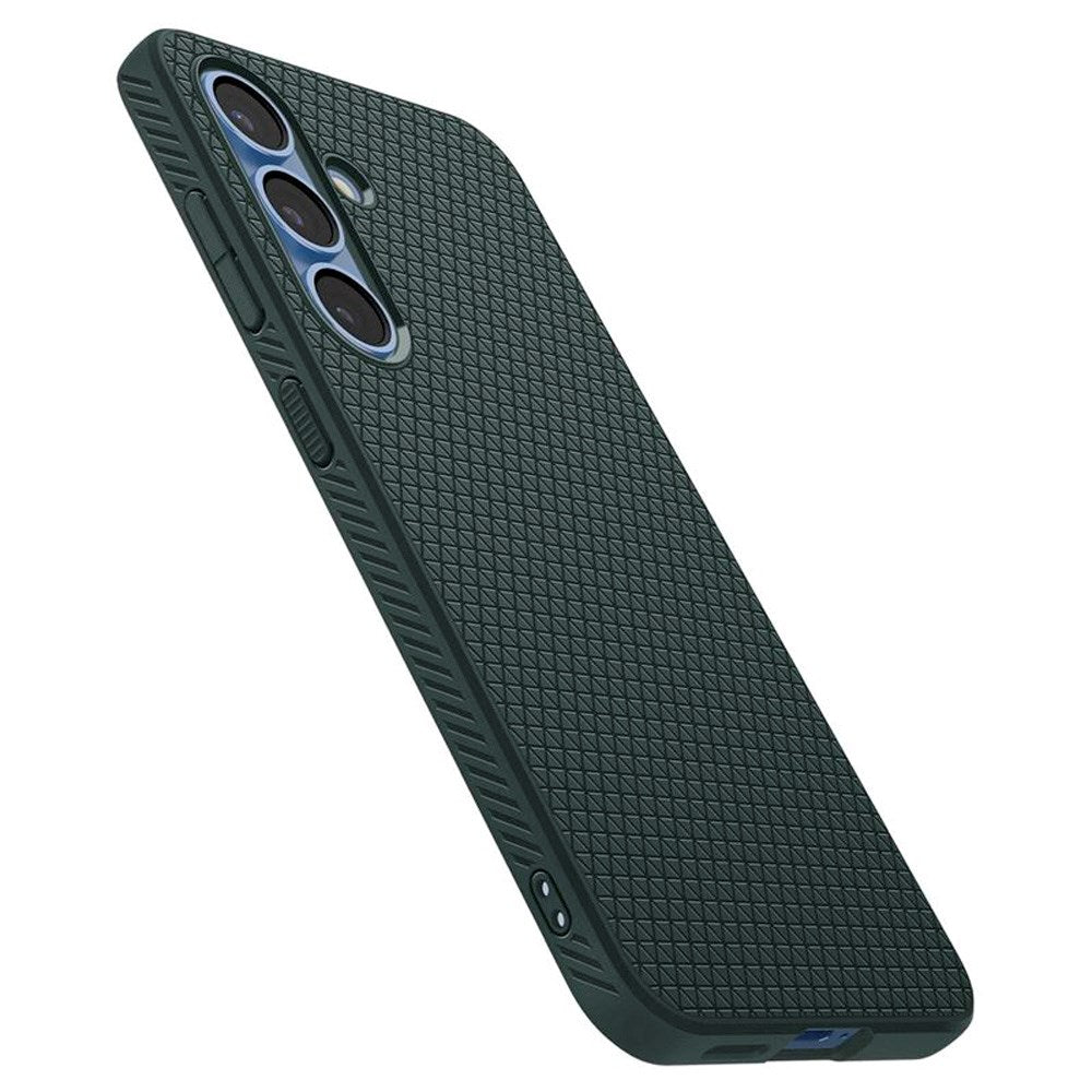 Spigen - Liquid Air Fleksibelt Plastik Cover - Samsung Galaxy S25 - Grøn