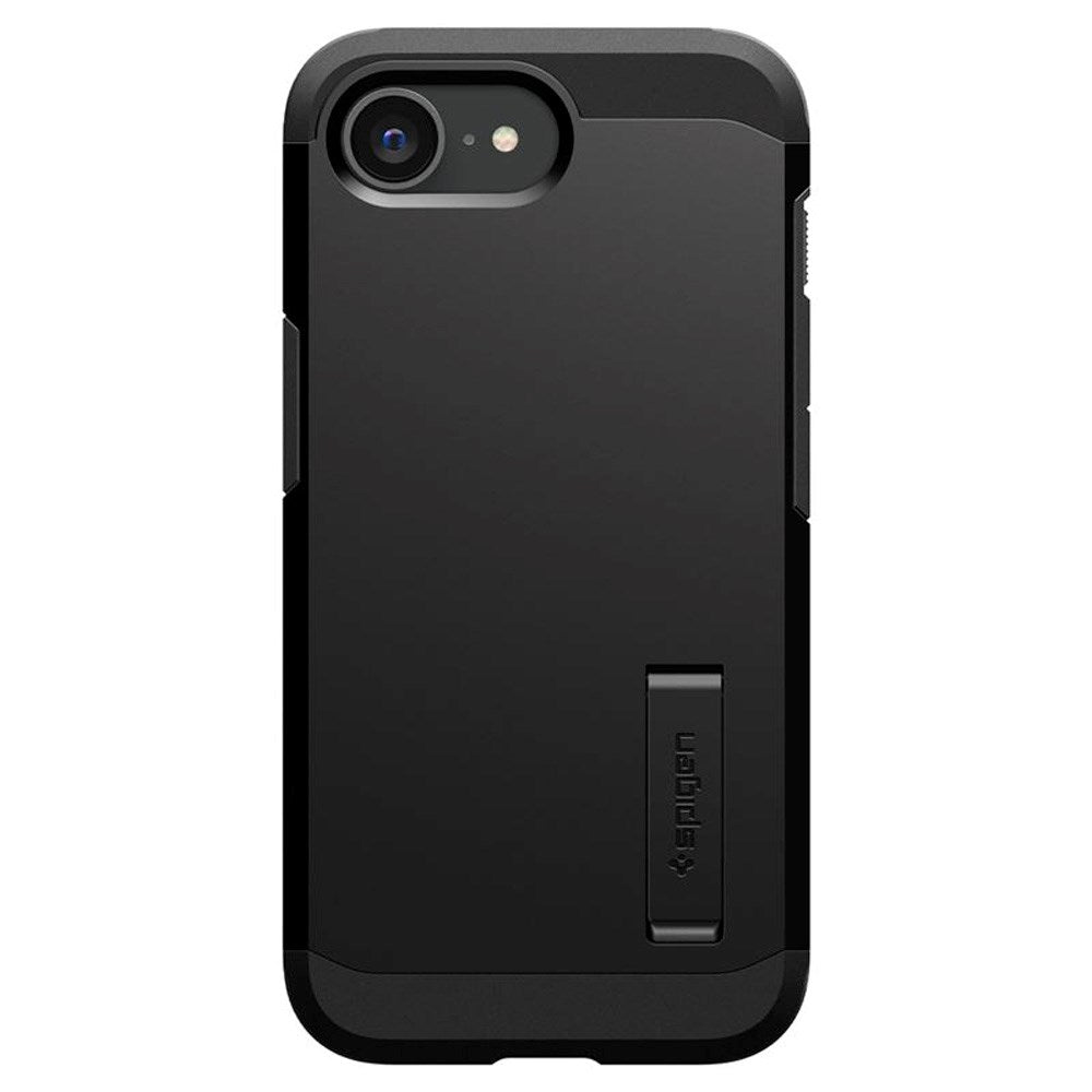 Spigen iPhone 16e Tough Armor Cover inkl. Kickstand - MagSafe Kompatibel - Black